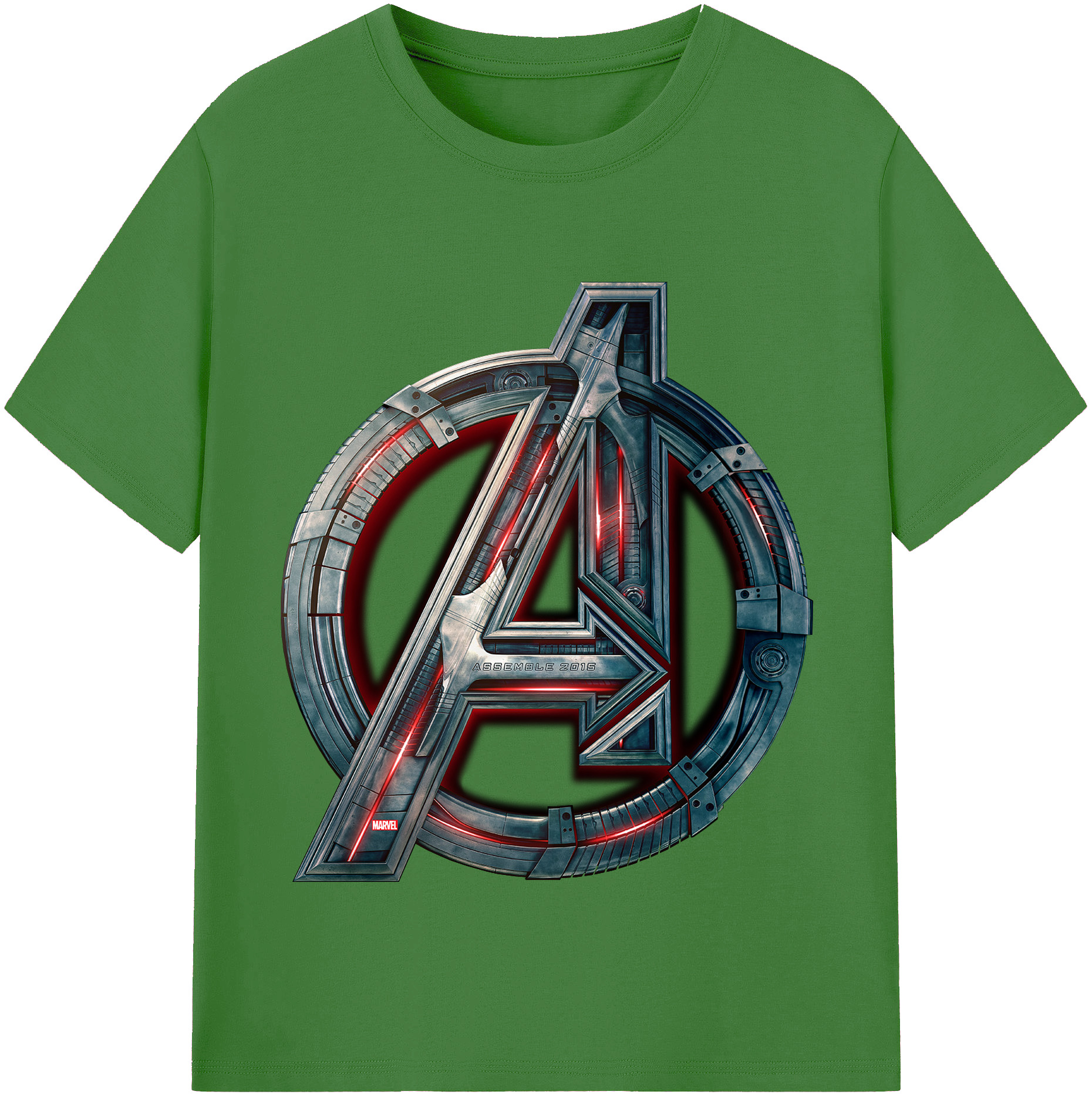 （画像用） アベンジャーズ The Avengers レディースカジュアルプリントTシャツ（綿100％）